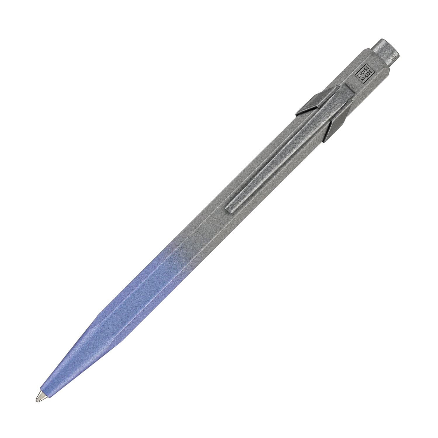 Premium Caran d'Ache 849 Limited Edition Stormy Blue Ballpoint Pen - Swiss Luxury Writing Instrument for Professionals & Gift Giving (Office, Business Meetings, Signature Signing)
