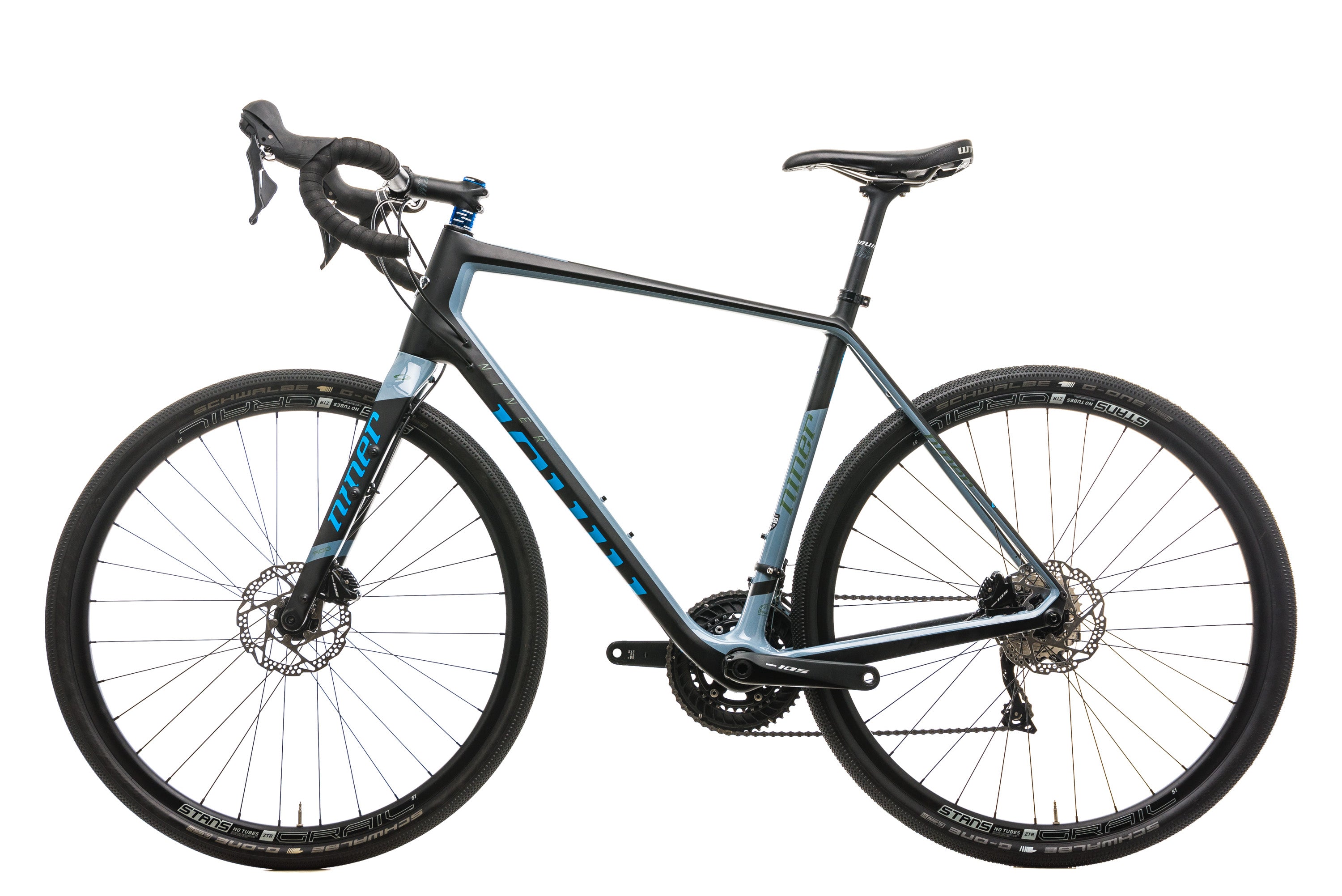 2019 Niner RLT 9 RDO 3 Star Gravel Bike - 59cm Carbon Frame, Shimano GRX Groupset - Perfect for Adventure Riding, Commuting & Off-Road Trails