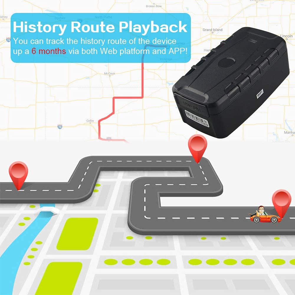 Zeerkeer GPS Tracker for Vehicles - Waterproof Real-Time Anti-Theft Tracking Device with Powerful Magnet, 240 Days Standby & 20000mAh Battery, Free App & Worldwide Coverage - Perfect for Cars, Trucks, Motorcycles & Fleet Management