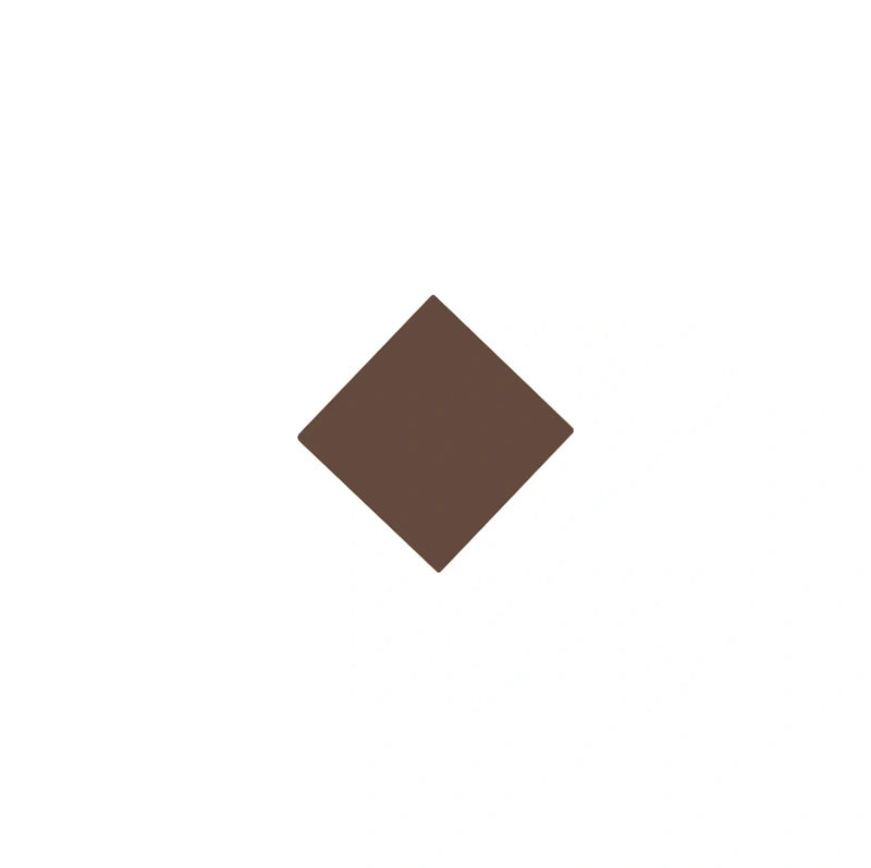 Winckelmans Granitklinker Chocolate Brown 3.5x3.5 cm Ceramic Tiles - Perfect for Kitchen Backsplash, Bathroom Walls & Fireplace Surrounds
