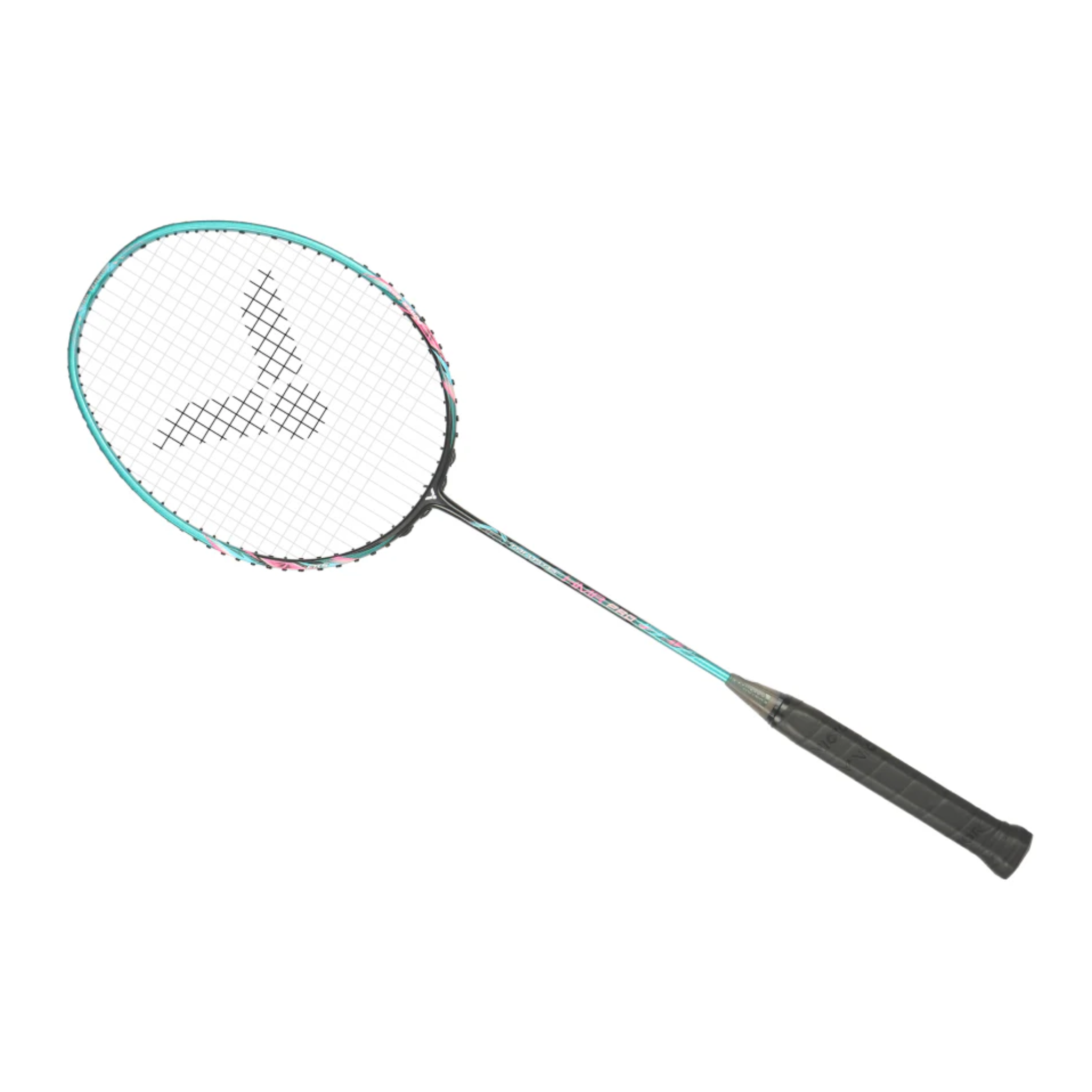Victor Thruster K HMR PRO Strung Badminton Racket - Professional Carbon Fiber Badminton Racquet for Advanced Players - Perfect for Competitive Tournaments & Training Sessions