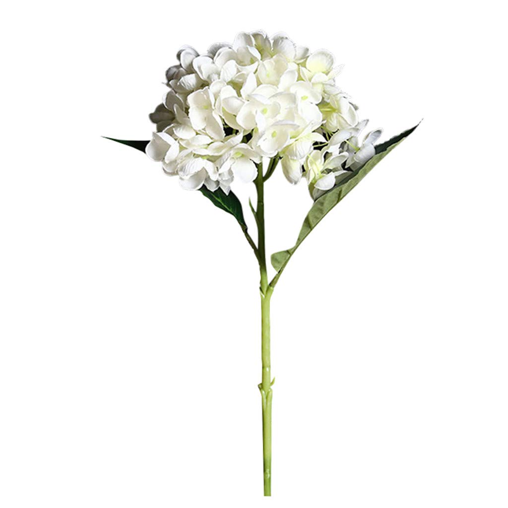 Premium Artificial Silk Hydrangea Flowers - Fake Party Decor, Wedding Aisle Walk, Home Floral Arrangements for Weddings, Events & Home Decor