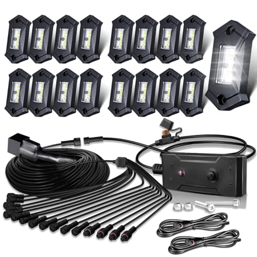 R3 White Rock Lights 16PCS Kit