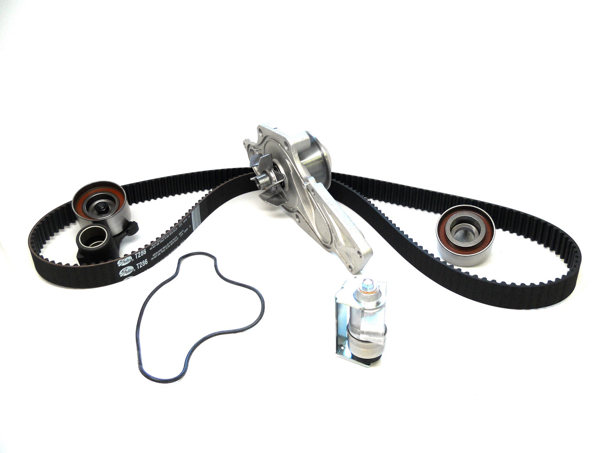 Gates TCKWP286A Timing Belt Kit - High Performance Replacement for Automotive Engines | Perfect for Ford, Chevy, Dodge & More | DIY Car Repair & Maintenance