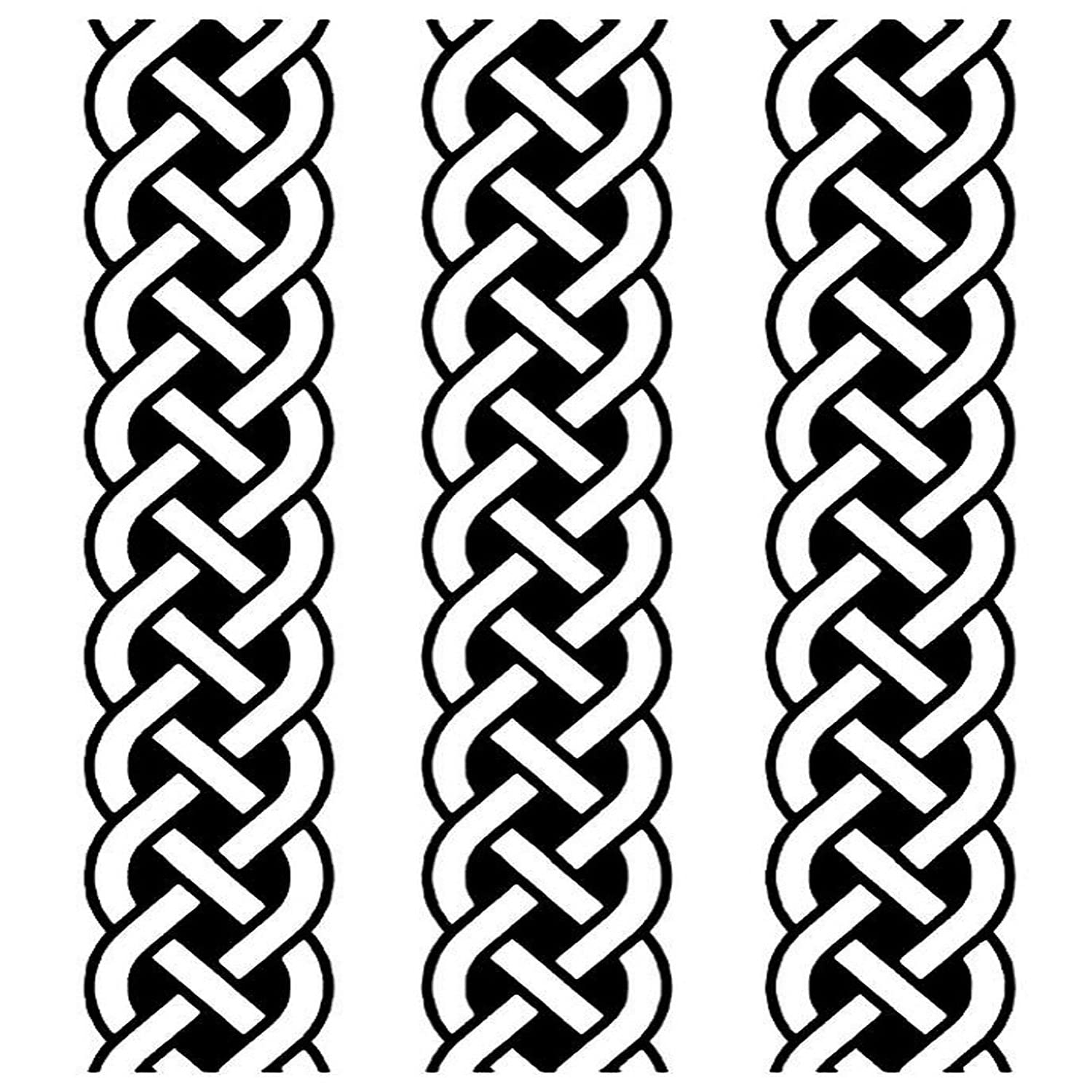 Premium Armband Tattoo Designs - Celtic Knot Temporary Tattoos for Men & Women | Waterproof Fake Tattoos for Parties, Festivals & Costume Events