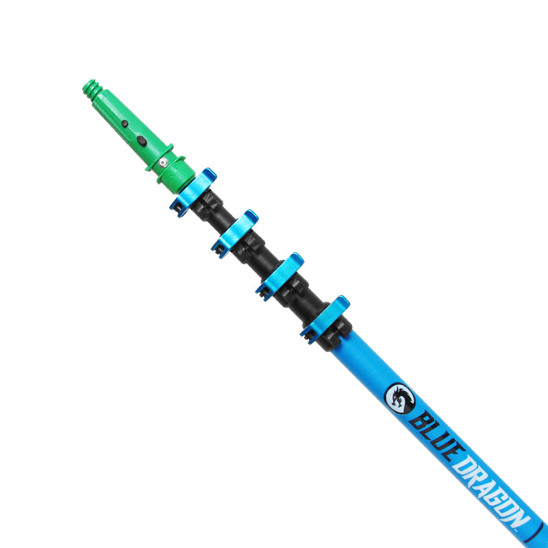 Blue Dragon Traditional Fishing Pole - Lightweight Carbon Fiber Fishing Rod for Freshwater & Saltwater Angling - Perfect for Bass, Trout, and Saltwater Fishing Adventures
