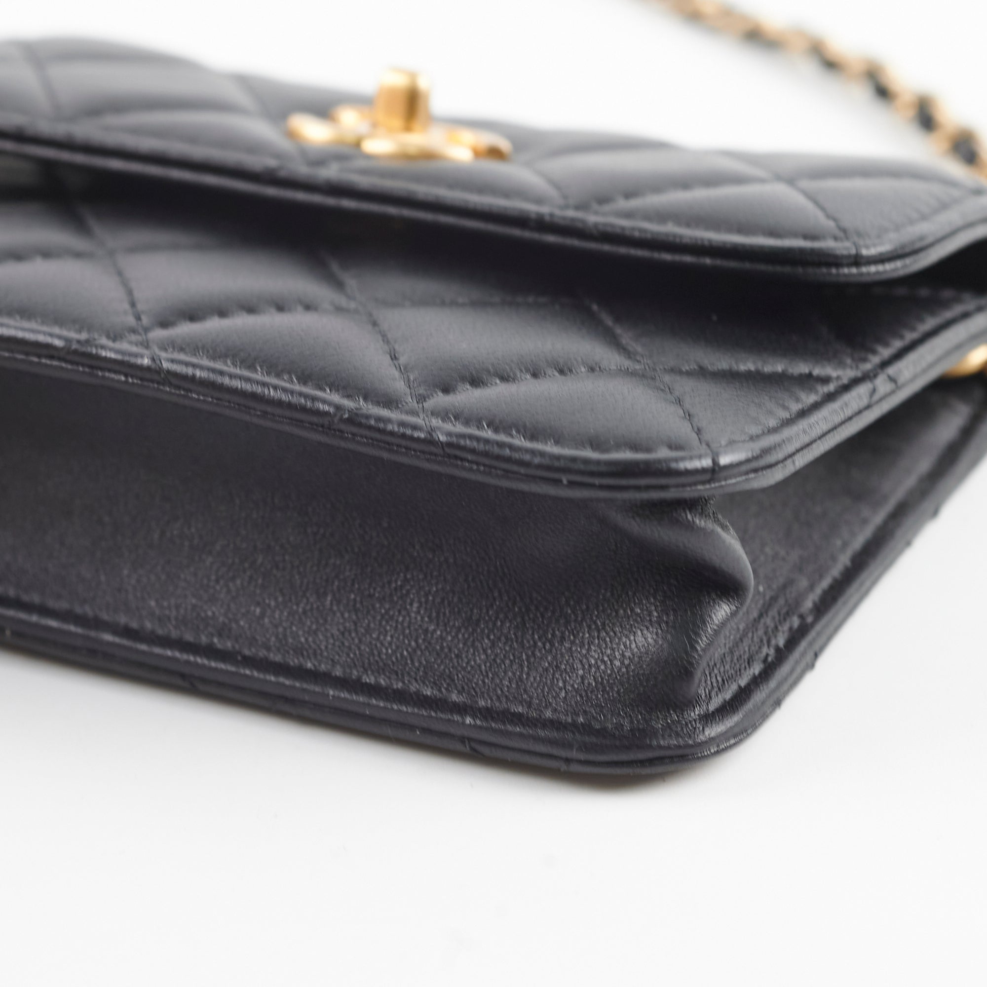 Chanel Micro Crush Shoulder Bag Black | Luxury Designer Crossbody Purse for Women | Perfect for Date Night, Parties & Everyday Use
