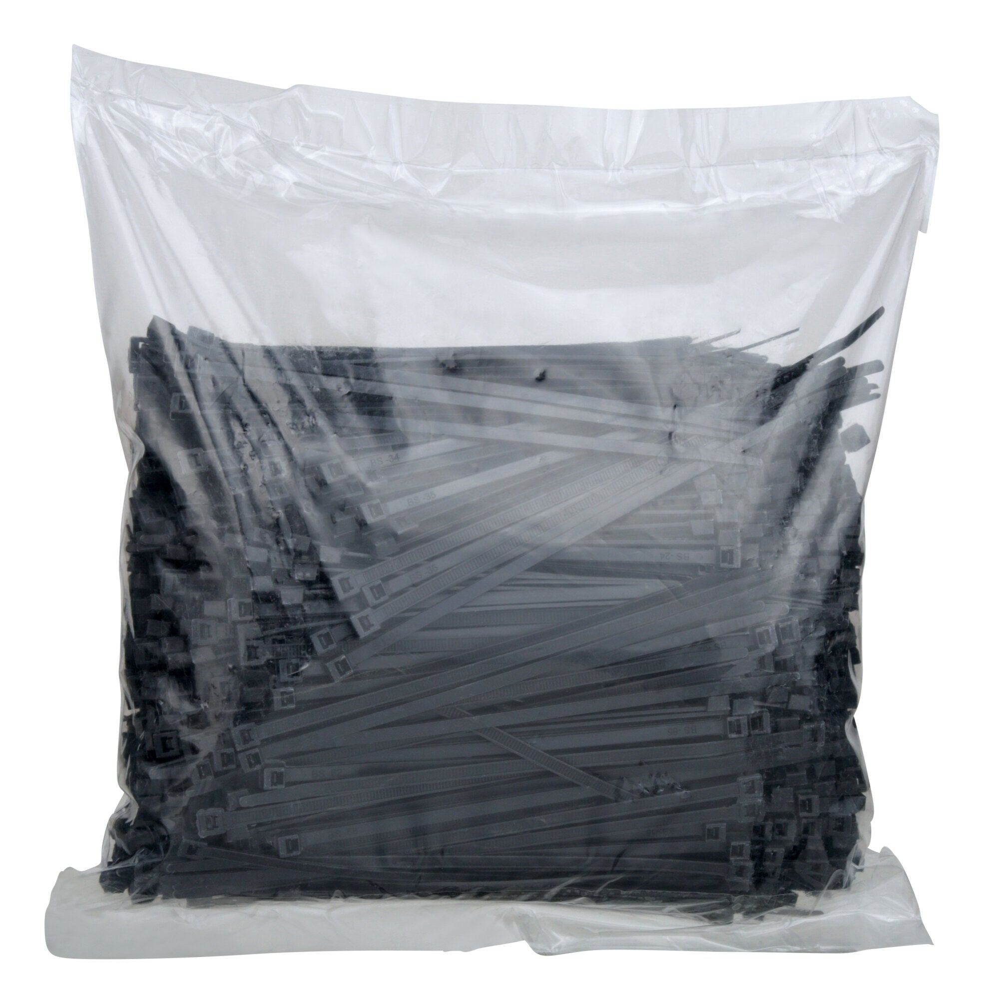 3M CT8BK50 Black Cable Ties 8-Inch 50-Pack - Heavy Duty Nylon Zip Ties for Organizing Wires, Cables, and DIY Projects