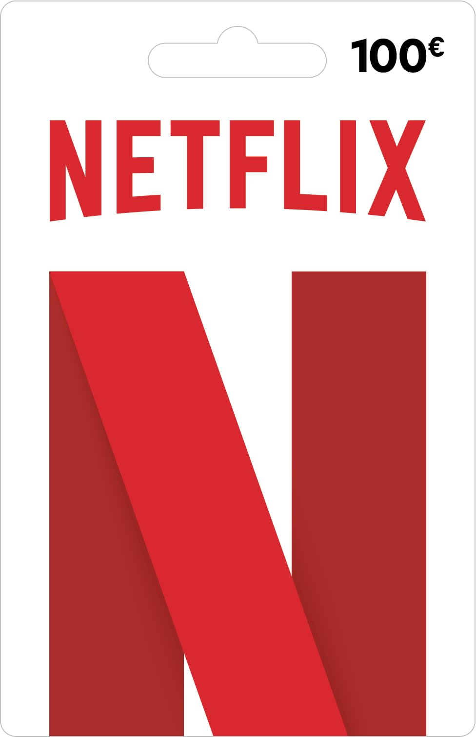 Netflix Gift Card 100 EUR | Digital Code for PC/Mac | Perfect for Streaming Movies, TV Shows & Entertainment Gifts