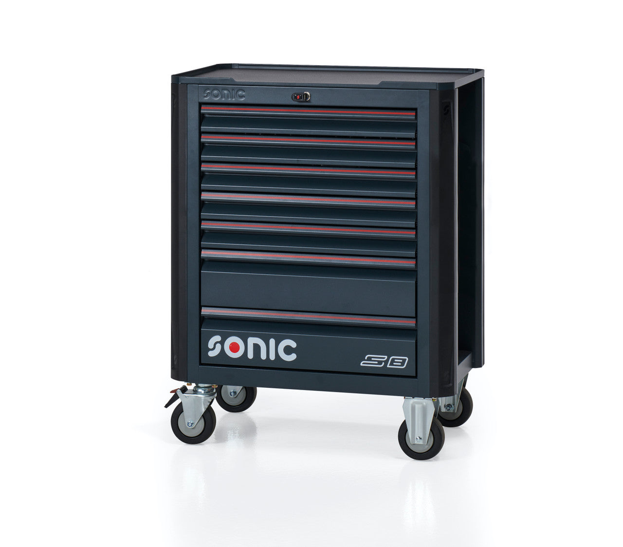 NEXT S8 7-Drawer Heavy Duty Toolbox - Durable Metal Tool Storage Organizer for Garage, Workshop & Home DIY Projects