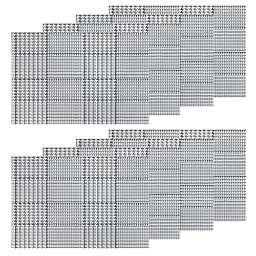 Plaid Small Grid 2 White