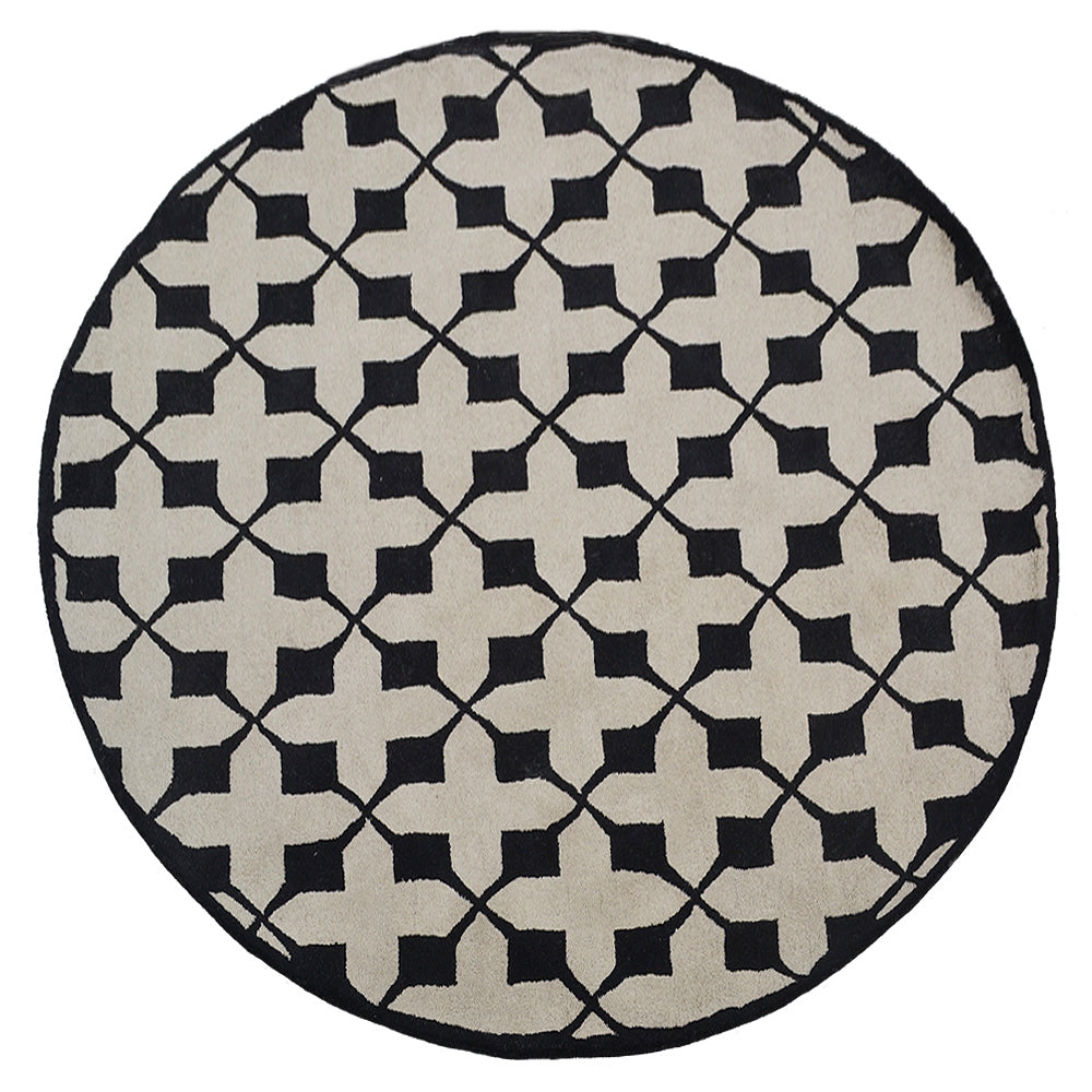 Serene Hand Tufted Area Rug - Soft Boho Chic Wool Carpet for Living Room, Bedroom & Nursery | Perfect for Cozy Home Decor