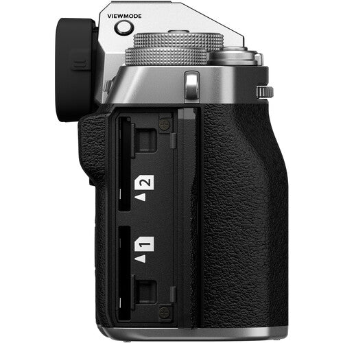 Fujifilm X-T5 Mirrorless Digital Camera with 16-80mm F/4 Lens (Silver) - Professional Photography, Travel & Vlogging - Perfect for Content Creators & Enthusiasts