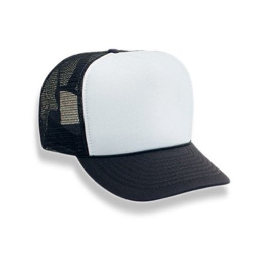 Customizable Blank Mesh Trucker Hat - Adjustable Snapback Cap for Men & Women - Perfect for Sports, Outdoor Activities & Casual Wear