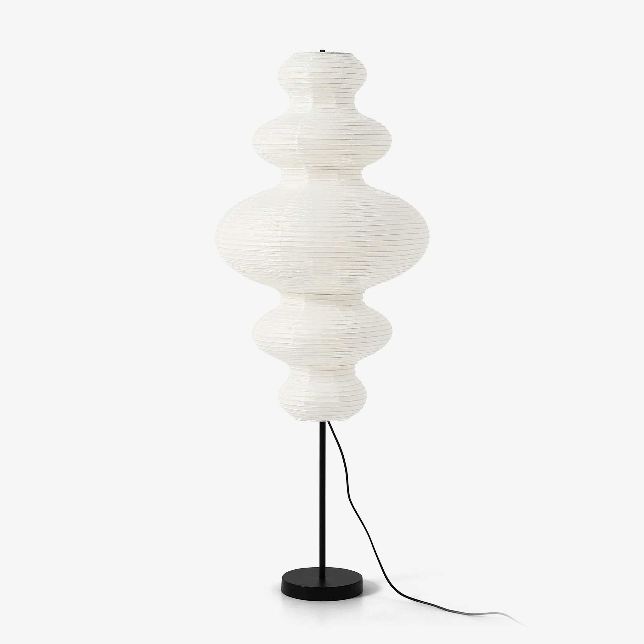 Akari Juni Floor Lamp - Modern Minimalist LED Standing Light for Living Room, Bedroom & Office - Adjustable Brightness & Energy Efficient Lighting