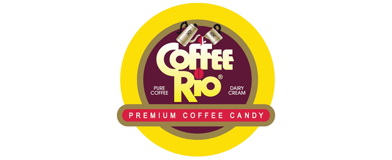 Premium Coffee Rio Candy Pack - 3 Packs of 5.5oz Coffee Caramels with Real Coffee & Cream | Kosher, Caffe Latte Flavor | Perfect for Office Snacks, Travel Treats & Coffee Lover Gifts