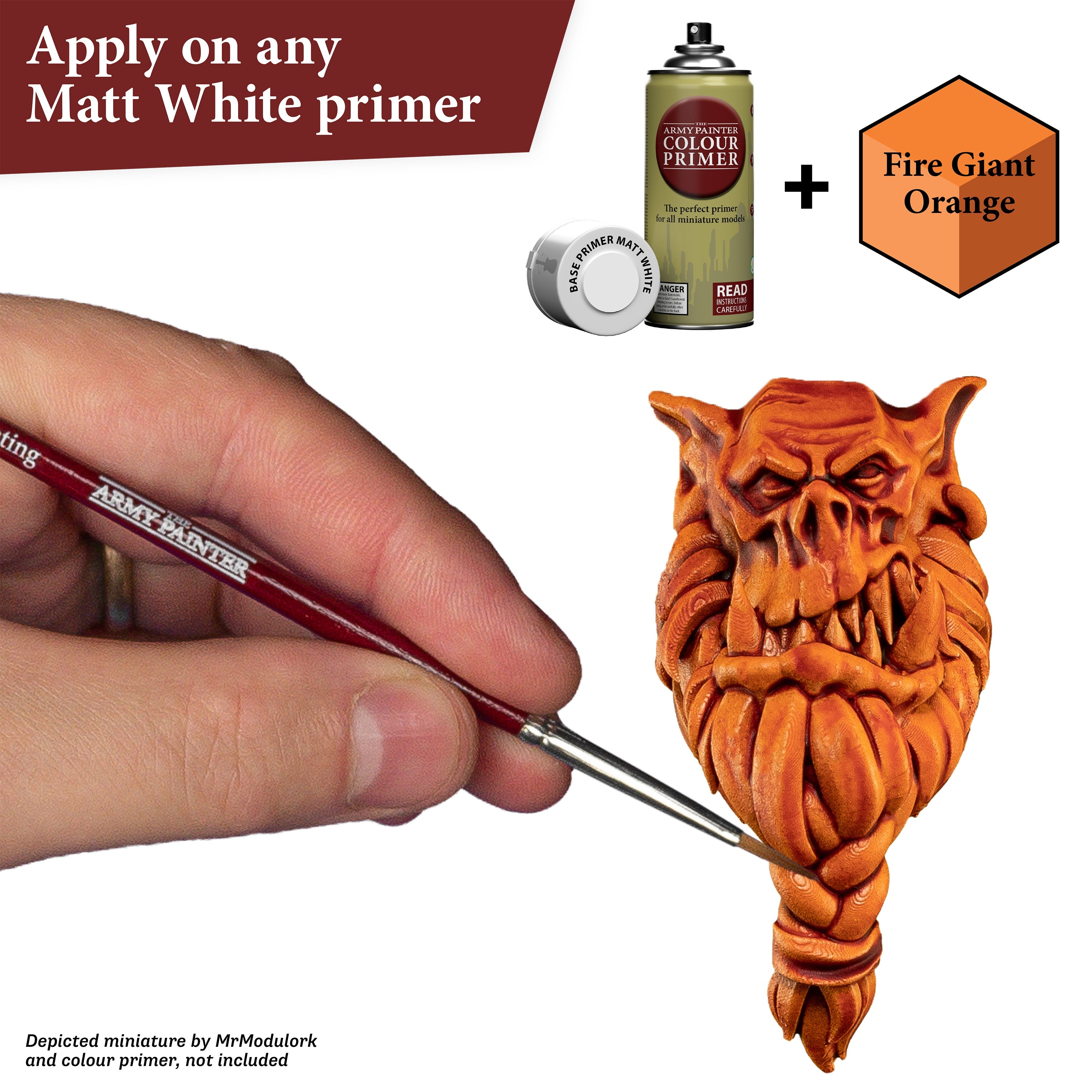 Speedpaint: Fire Giant Orange Acrylic Paint for Miniatures & Models - Perfect for Warhammer, D&D, and Tabletop Gaming