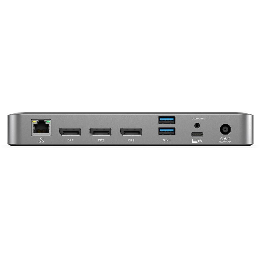 ALOGIC Universal Triple 4K Docking Station with 100W Power Delivery - USB C Hub for MacBook Pro/Air, Dell, HP - Home Office & Gaming Setup Accessory