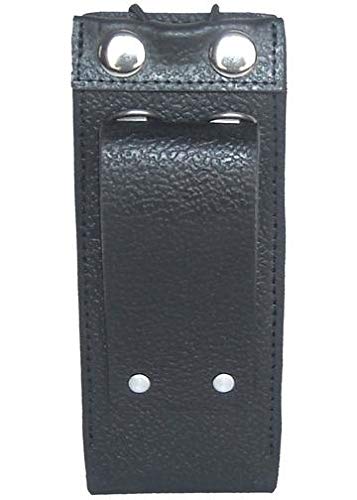 Motorola XTS 5000 Leather Carry Case with Fixed Belt Loop - Durable Non-Display Holster for Two-Way Radio | Perfect for Security, Construction & Emergency Responders