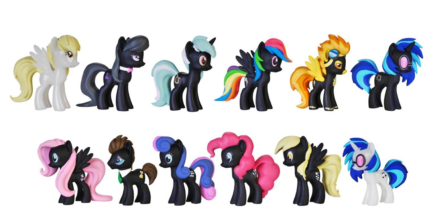 Funko My Little Pony Series 1 Mystery Mini Vinyl Figures - Box of 12 Collectible Blind Box Toys - Perfect for Display, Gifts, and MLP Fans Collection