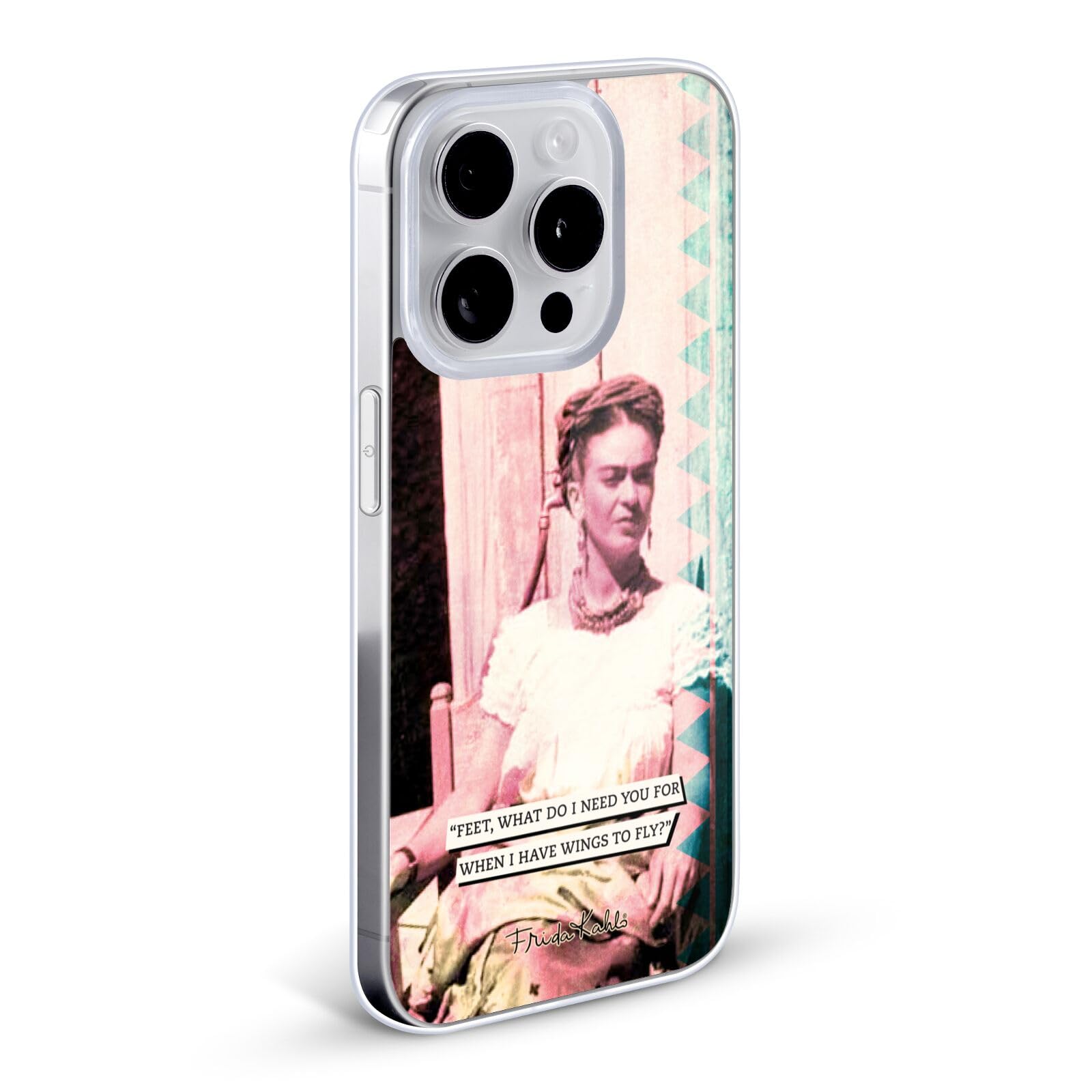 Officially Licensed Frida Kahlo iPhone 13 Case - Soft Gel Cover with Unique Portraits & Inspirational Quotes | Perfect for Art Lovers & Kahlo Fans (Compatible with Apple iPhone 13) - Great Gift for Birthdays, Holidays & Everyday Protection