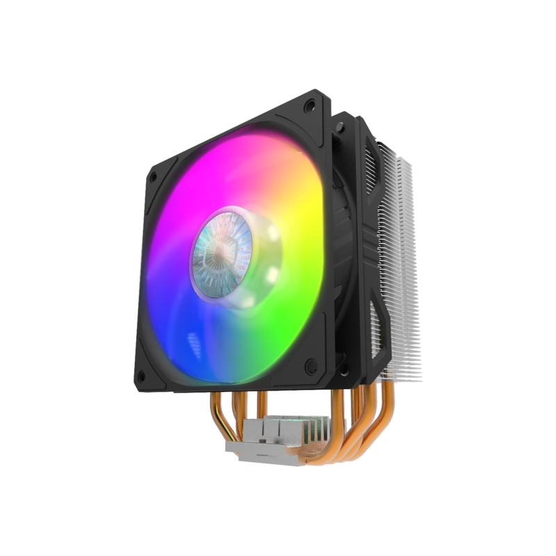 Cooler Master Hyper 212 ARGB CPU Cooler - High Performance Air Cooler with RGB Lighting for Intel/AMD Processors - Perfect for Gaming PCs and Workstation Builds
