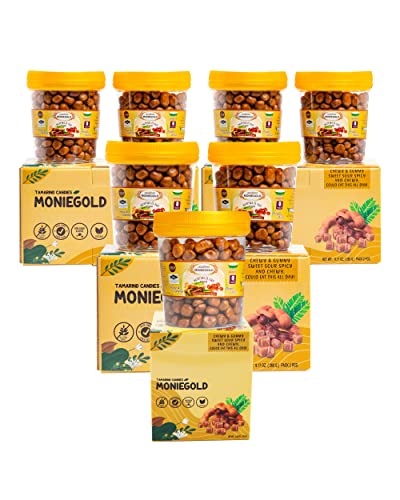 MONIEGOLD Chewy Tamarind Candy - Sweet & Tangy Mexican Treat - Perfect for Snacking, Gifts & Parties
