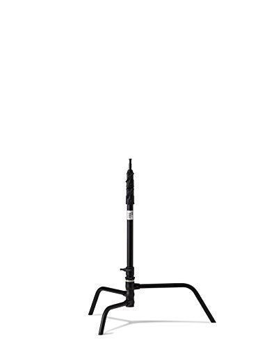 Kupo 20 Master C Stand with Turtle Base - Heavy Duty Light Stand for Photography & Video - Black - Perfect for Studio, Film Set, and Outdoor Shooting