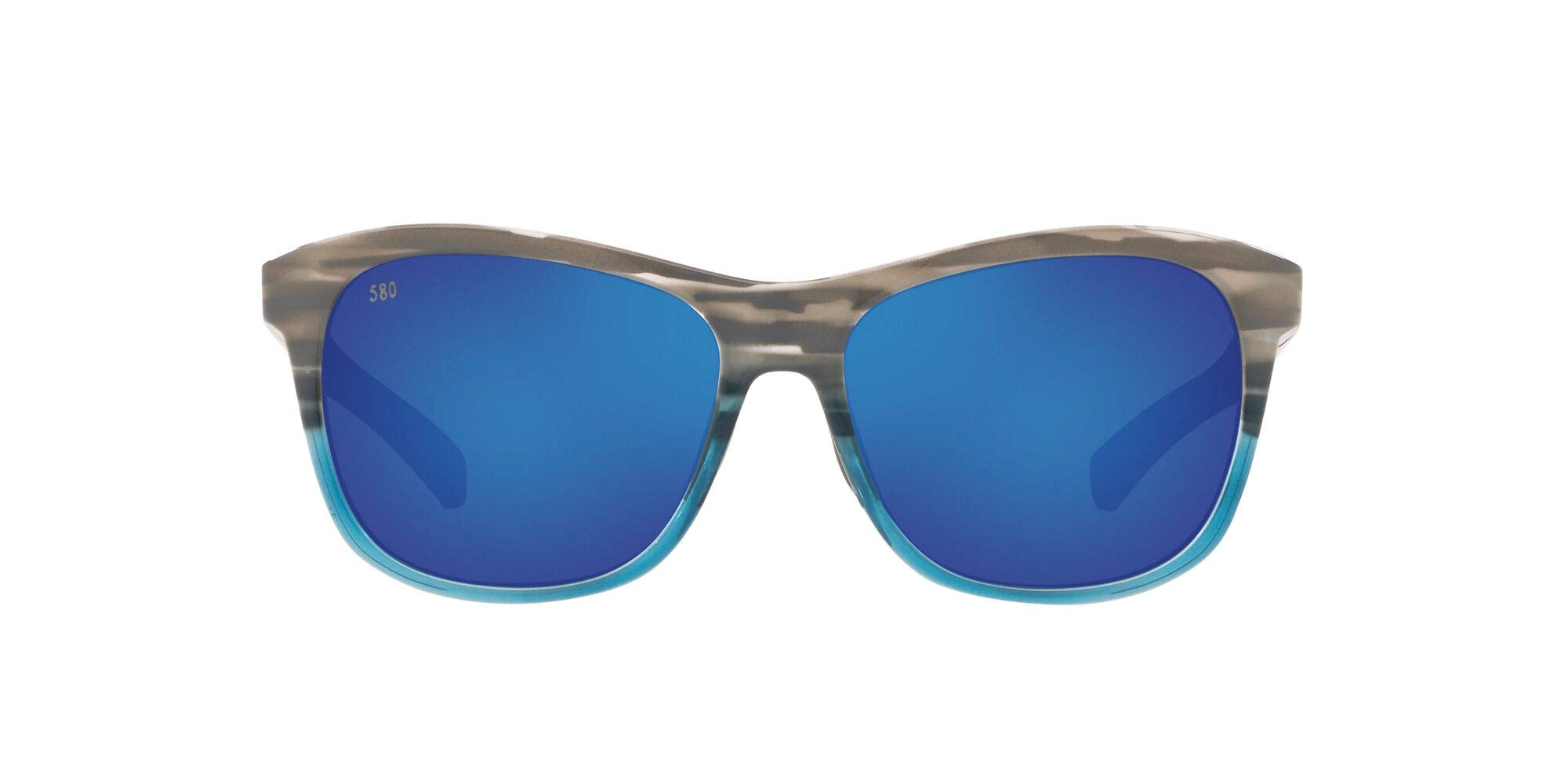 Costa Del Mar Men's Vela Rectangular Polarized Sunglasses for Driving, Fishing & Outdoor Activities - UV Protection Aviator Style Shades