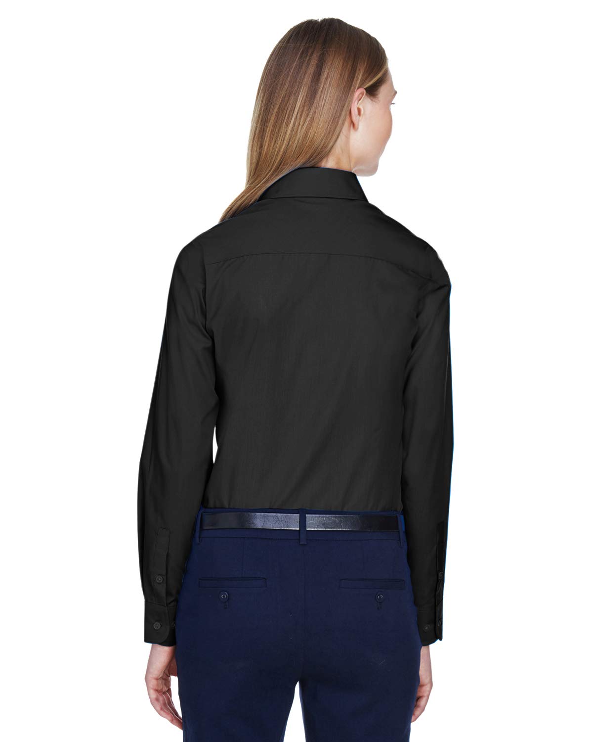 Devon & Jones Women's Solid Broadcloth Shirt - Office & Casual Wear