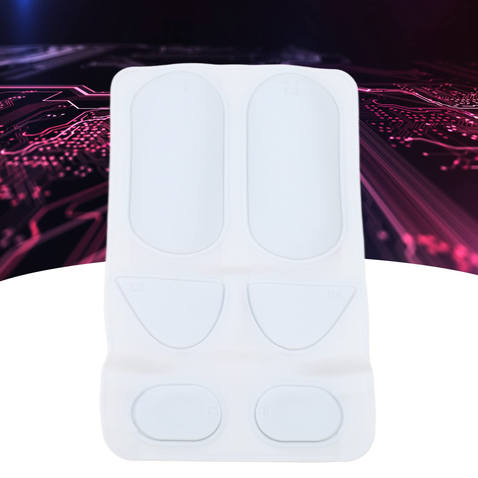 Non-Slip Sweatproof Silicone Game Controller Pad - No Residue Button Protector for PS VR2 Sense | Perfect for VR Gaming, Long Play Sessions & Competitive eSports
