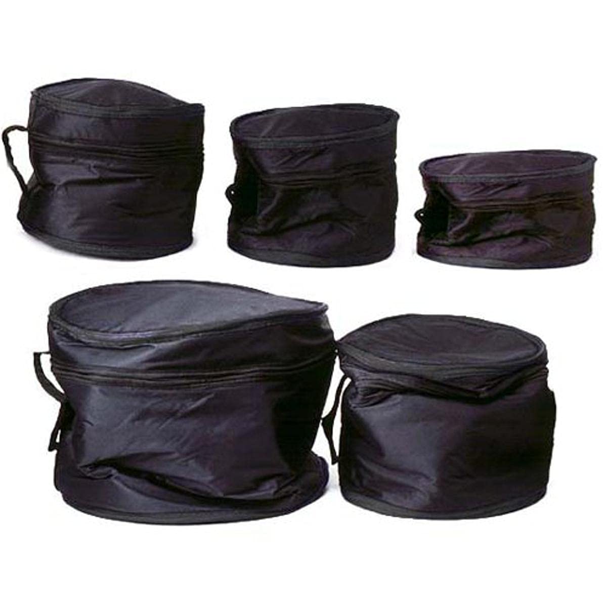 Stagg PBS-1 ECO/5 5-Piece Economy Drum Bag Set - Lightweight & Durable Drum Protection for Gigging Musicians & Traveling Drummers