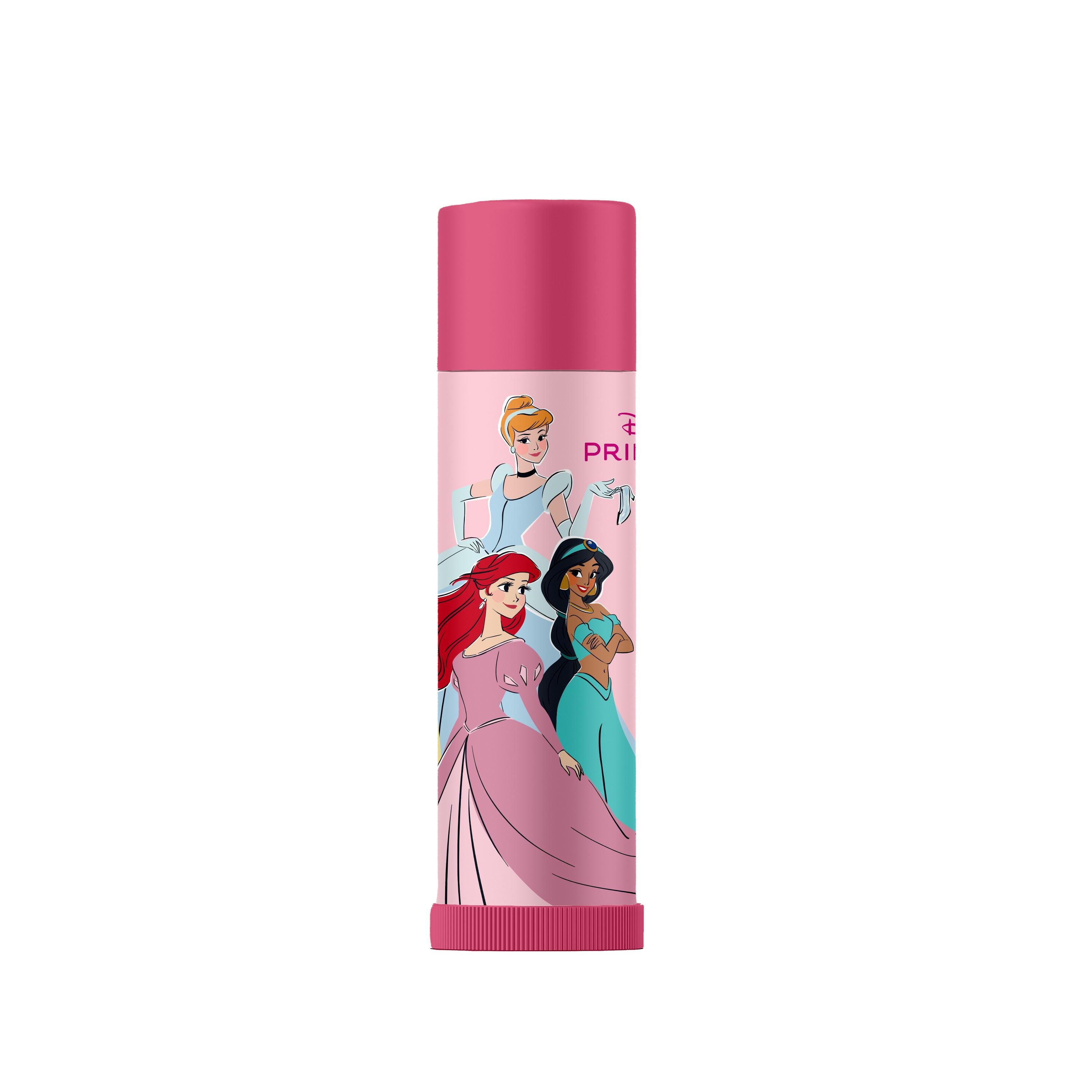 Moisturizing Lip Balm for Dry Lips - Princess Themed Flavored Lip Care - Perfect for School, Travel & Daily Hydration