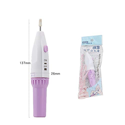 Anjetan Electric Nail Drill - Portable & Battery Powered Manicure Kit with Multiple Attachments for Professional Nail Care at Home or Salon | Perfect for Acrylic Nails, Gel Polish Removal & Nail Art Design