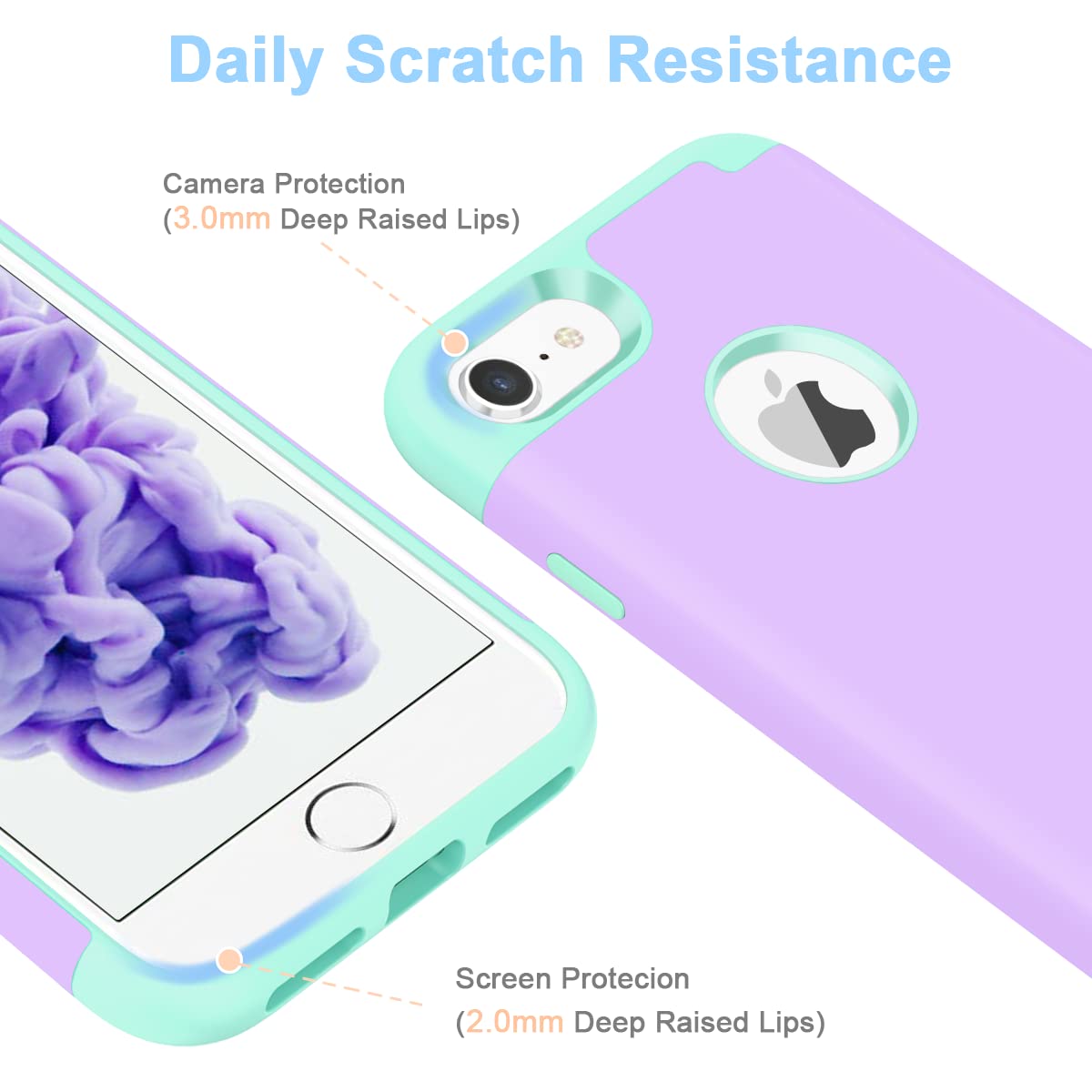 Premium Shockproof Hybrid Case for iPhone 8/7 (4.7