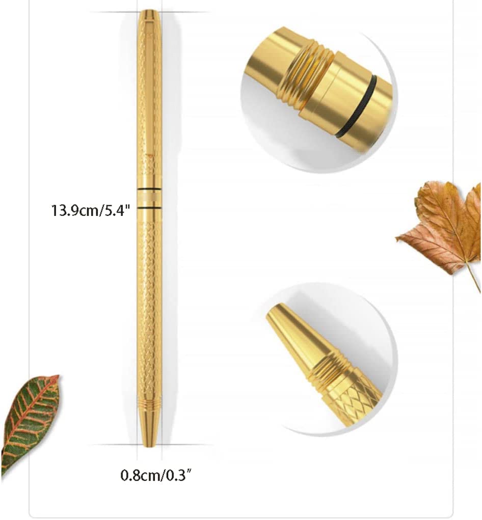 Premium 0.5mm Fine Nib Fountain Pen - Luxury Metal Writing Pen with Smooth Ink Flow, Elegant Gift Box for Men & Women | Perfect for Calligraphy, Journaling, Business Signatures & Special Occasions