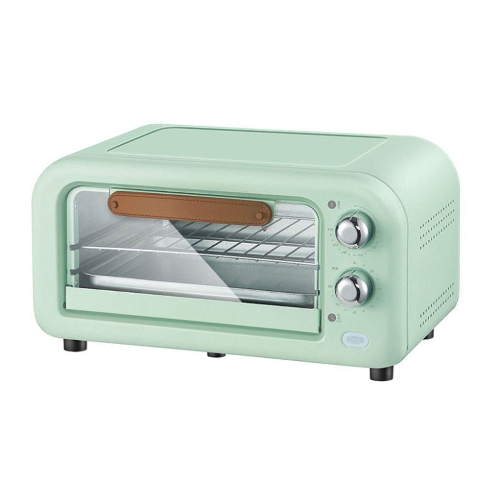 12L Compact Toaster Oven with Baking Tray - Perfect for Bread, Bagels, Cookies, Pizza & Paninis - 60-Min Timer & Auto Shut Off - Ideal for Small Kitchens, Dorms, Offices & RV Cooking
