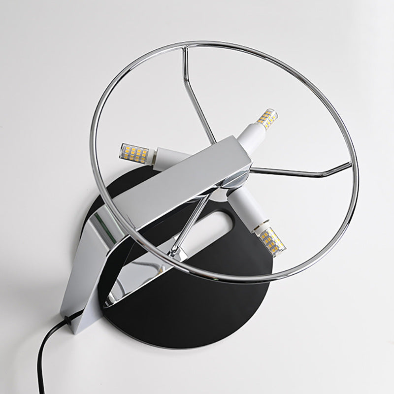 Modern Snowstone Table Lamp - Elegant Bedside & Living Room Lighting for Home Decor