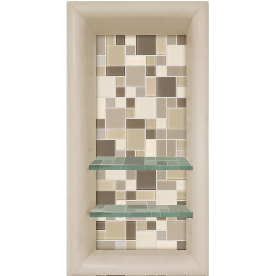 Vertical Shampoo Holder for Bathroom Storage - Space Saving Shower Organizer for Hair Care Products | Perfect for Small Bathrooms, Showers, and Spa-Like Home Decor