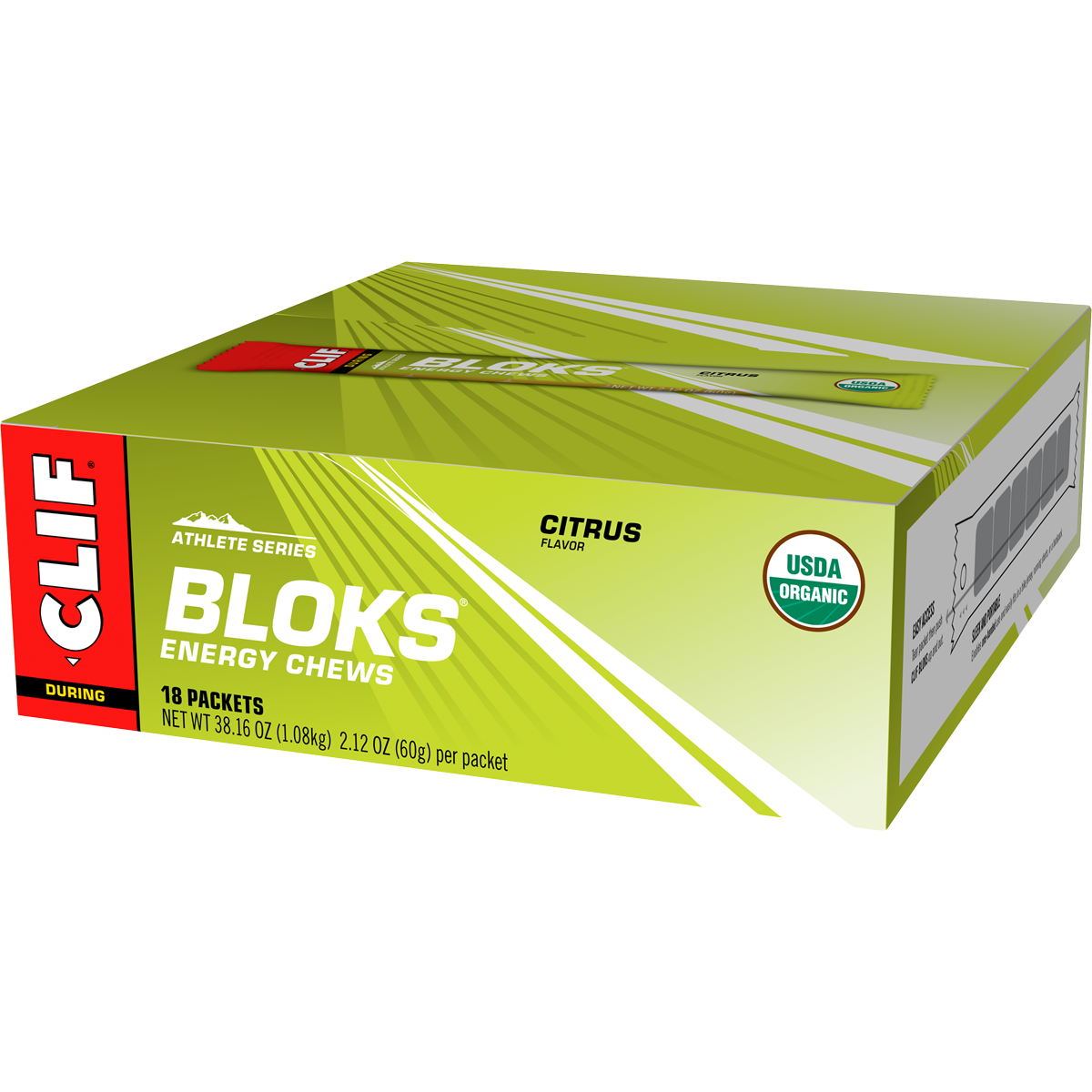 Bloks Energy Chews - Natural Energy Boost for Athletes & Workouts | Vegan, Gluten-Free, Non-GMO | Pre-Workout & Post-Workout Snack