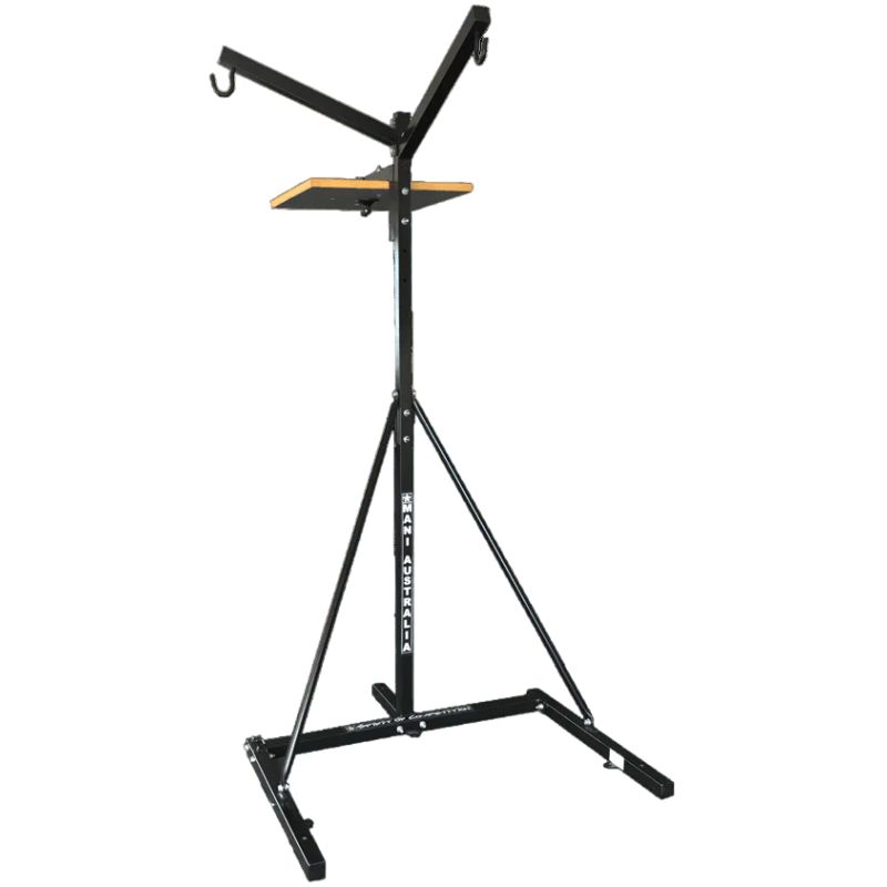 3-Way Boxing Stand for Punching Bag - Heavy Duty Free Standing Training Equipment for Home Gym, Boxing, MMA & Fitness Workouts - Perfect for Indoor & Outdoor Use