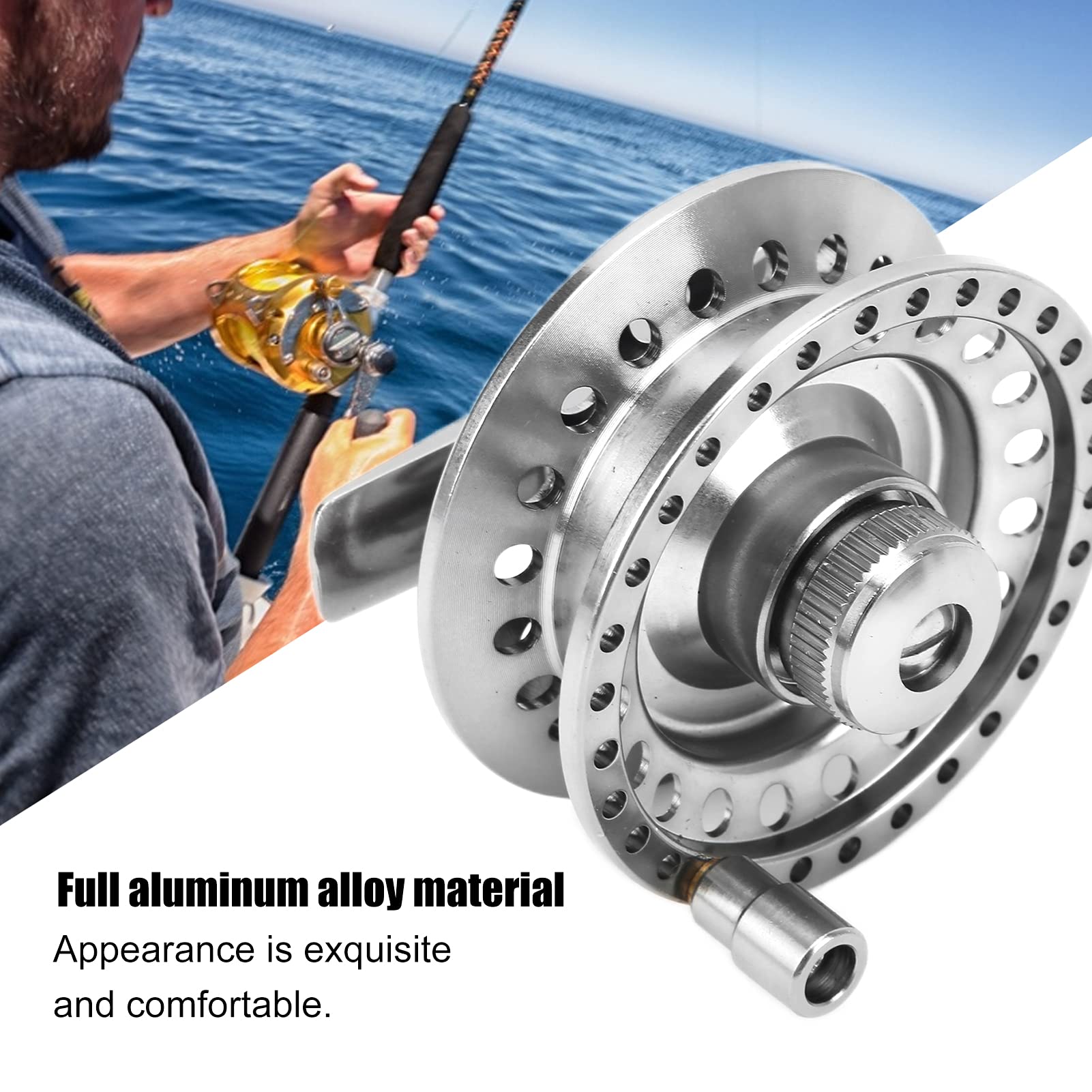 Premium Full Metal Fishing Reel - Heavy Duty Aluminum Alloy Construction for Ice, Rock & Fly Fishing - Perfect Gift for Fishing Enthusiasts - Ideal for Freshwater, Saltwater & Outdoor Adventures