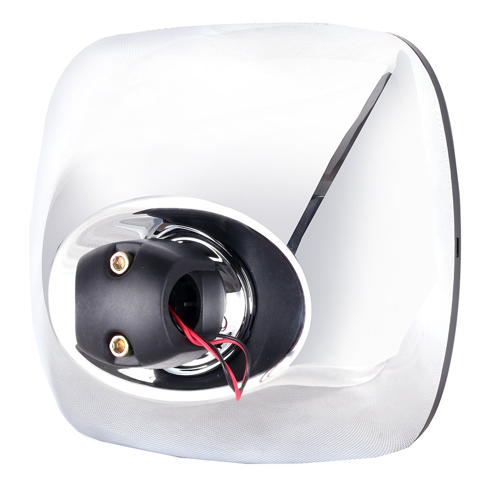 OCPTY Replacement Hood Mirrors for Freightliner Columbia & M2 (2004-2016) - 2 Pair Manual Adjust Heated Chrome Truck Side Mirrors - Perfect for Long Haul Trucking & Improved Visibility