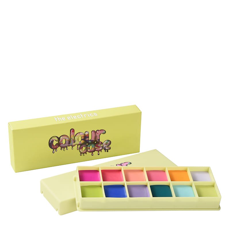 Made By Mitchell Color Case Set - 12-Piece Makeup Palette for Eyeshadow & Blush - Perfect for Travel & Everyday Makeup Looks