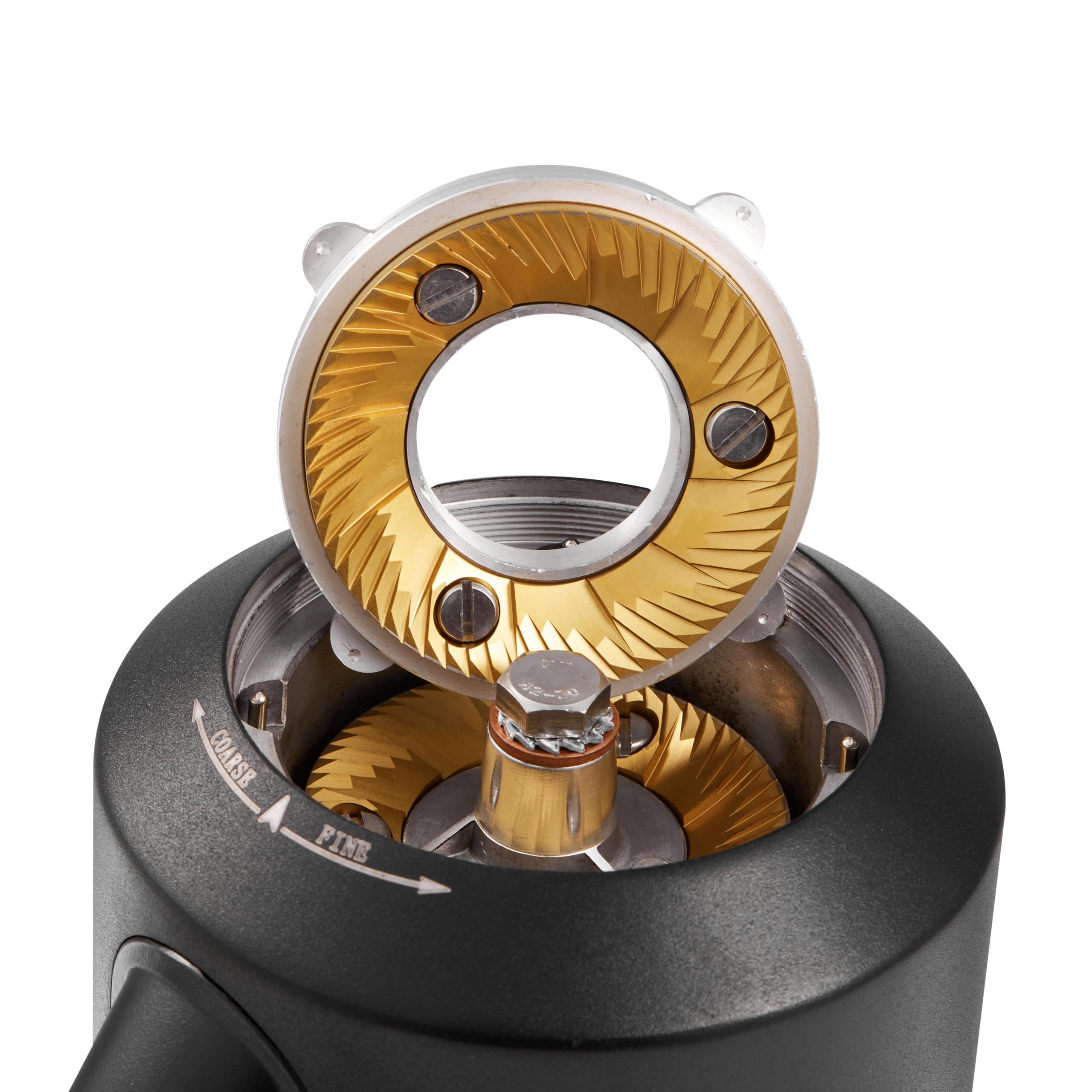 Premium T64 Single Dose Coffee Grinder with 64mm Flat Burrs - Fast & Quiet Electric Burr Grinder for Espresso & Pour Over - Perfect for Home Baristas & Coffee Enthusiasts (Black)
