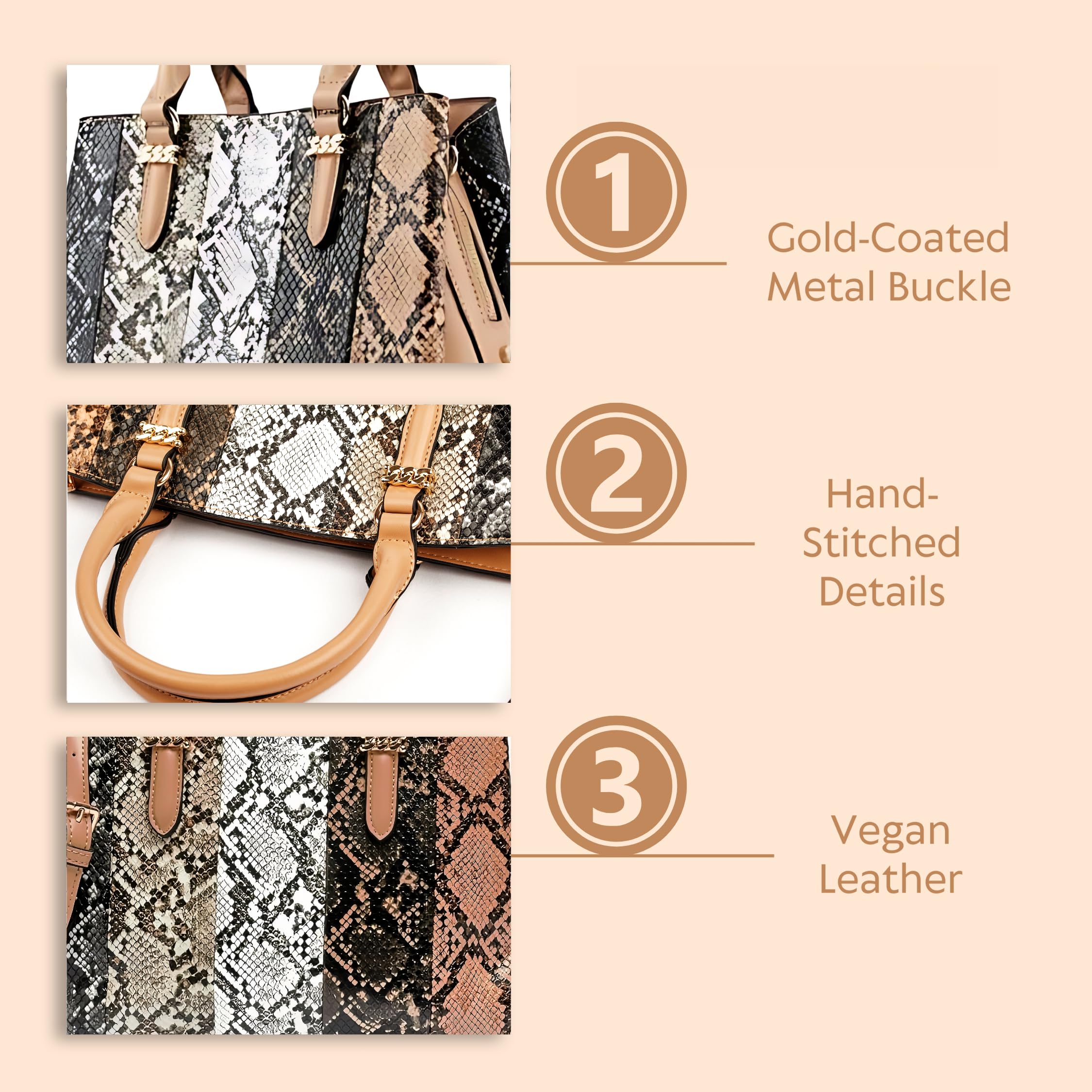 Stylish Women's Tote Bag - Large Crossbody Purse & Carry-On Handbag for Work, Travel & Shopping | Durable Fashion Tote Bags for Everyday Use