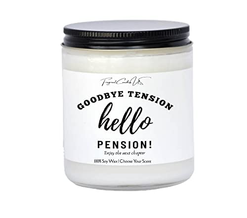 Funny Retirement Gifts for Men & Women - Best Retirement Gift Ideas for Dad, Coworker - 'Goodbye Tension, Hello Pension' Mug, Shirt & Novelty Items - Perfect for Retirement Parties & Farewell Celebrations