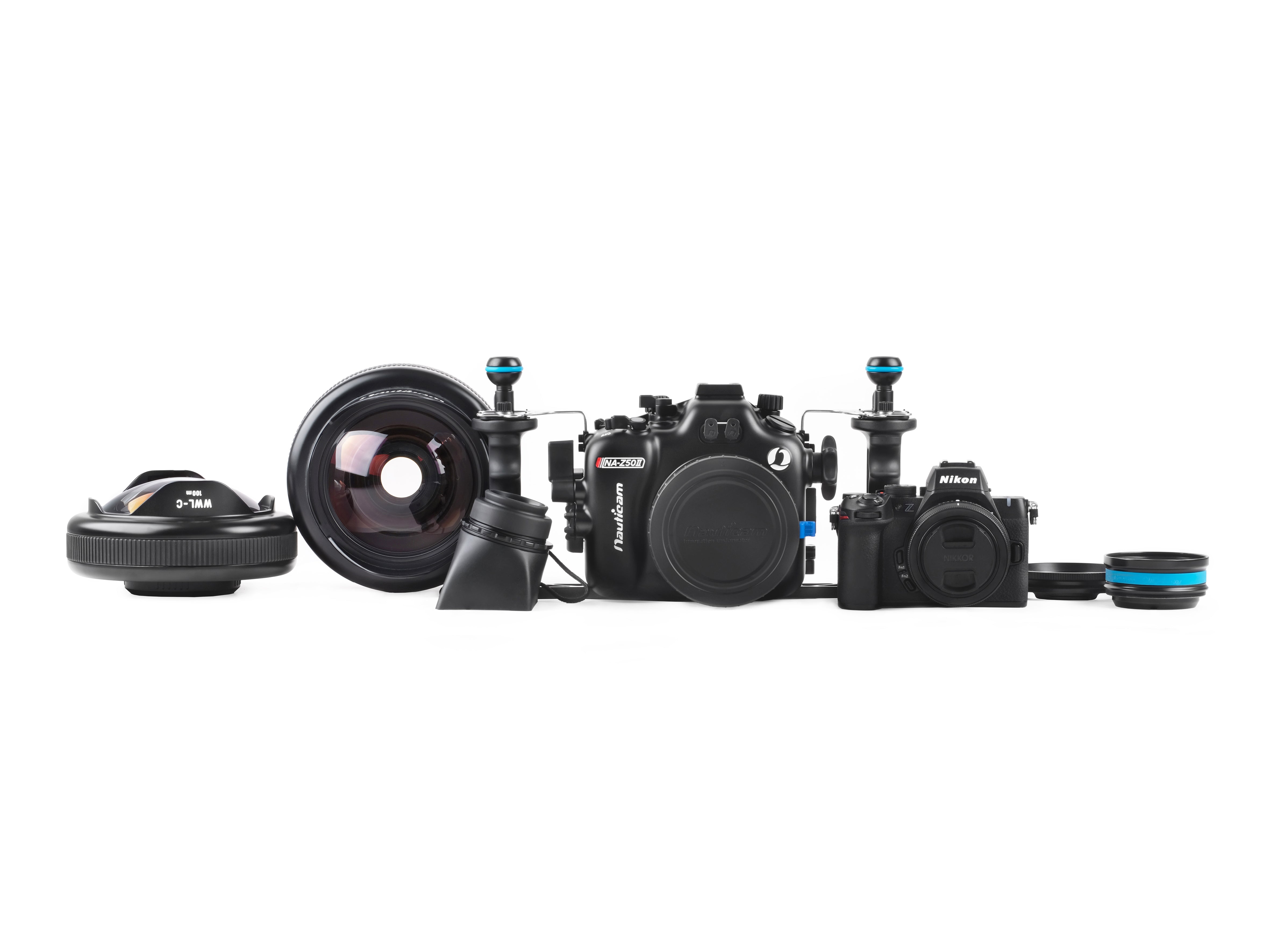 Nikon Z 50 II Underwater Camera Housing - Waterproof Case for Diving, Snorkeling & Marine Photography
