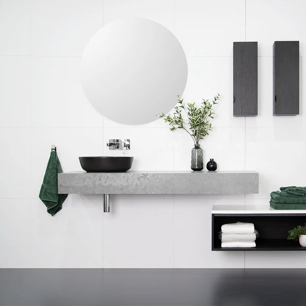 ADP Michel Vanity - Modern Bathroom Vanity Set with Sink & Mirror | Elegant Storage Cabinet for Powder Room, Guest Bath & Master Suite | Perfect for Small Space & Home Renovation
