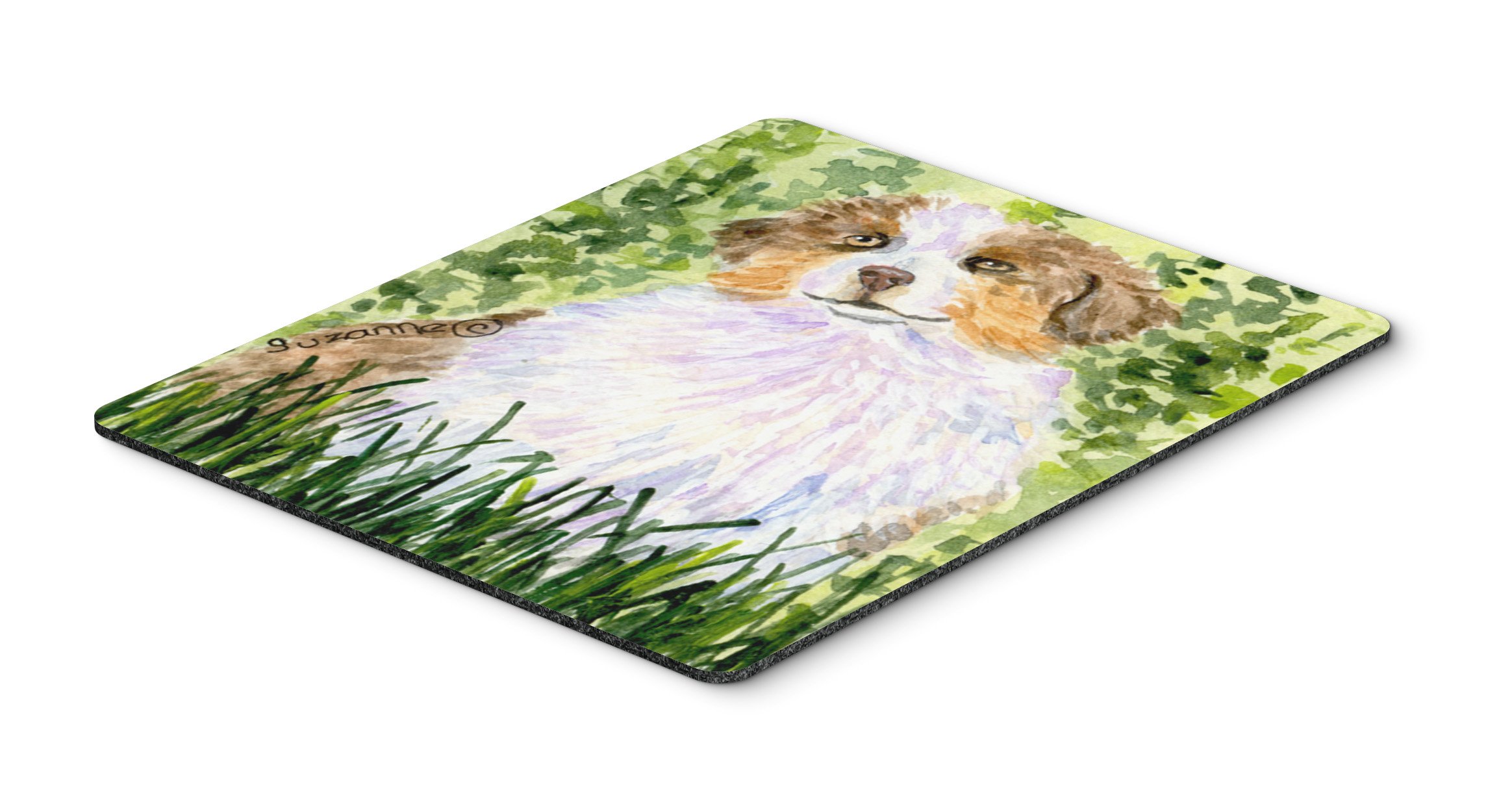 Australian Shepherd Mouse Pad & Hot Pad - Washable Large Mouse Mat for Home Office, Gaming, and Computer Work | Durable Trivet for Laptops & Desks | Perfect for Work, Study, and Kitchen Use